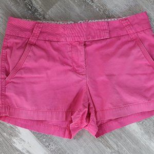 J.Crew Classic Twill Chino Shorts Pink 4